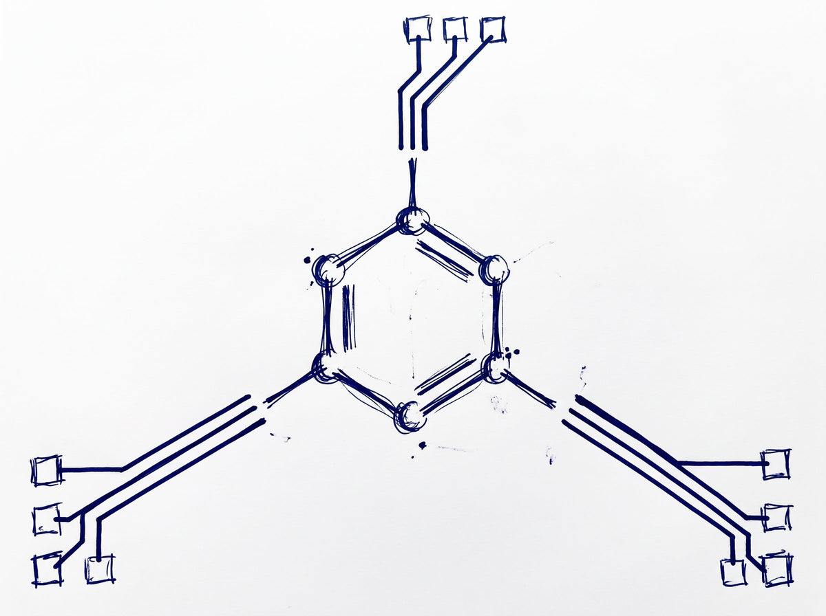 NorrChemica Organic Electronic Materials — organic semiconductors, OLED hosts and emitters, and light-emitting materials for device research. CoA and SDS provided, DDP shipping.
