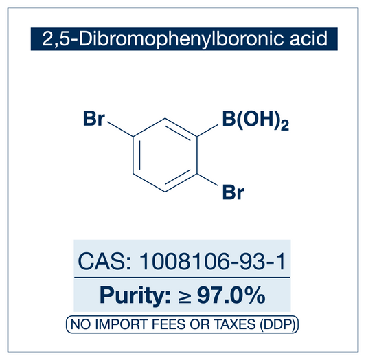 2,5-Dibromophenylboronic Acid | CAS 1008106-93-1 | ≥97%