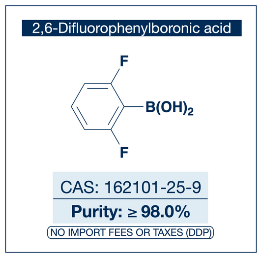 2,6-Difluorophenylboronic Acid | CAS 162101-25-9 | ≥98%