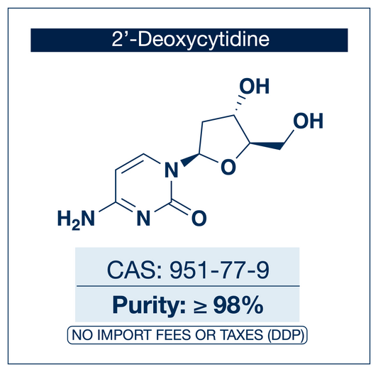 2'-Deoxycytidine | CAS 951-77-9 | Powder, Purity ≥98.0% | EU Seller