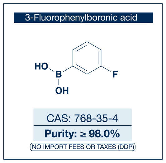 3-Fluorophenylboronic Acid | CAS 768-35-4 | ≥98%