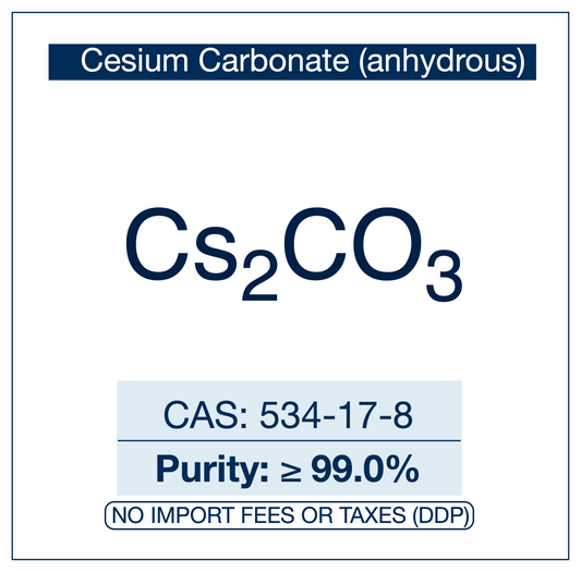 Cesium Carbonate (Powder) | CAS 534-17-8 | Purity: ≥99%