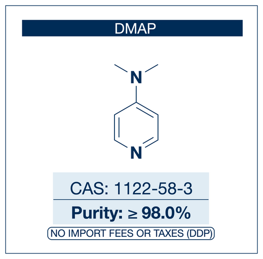 4-Dimethylaminopyridine (DMAP) | CAS 1122-58-3 | Ultra-High Purity ≥99% | Acylation Catalyst | EU Seller