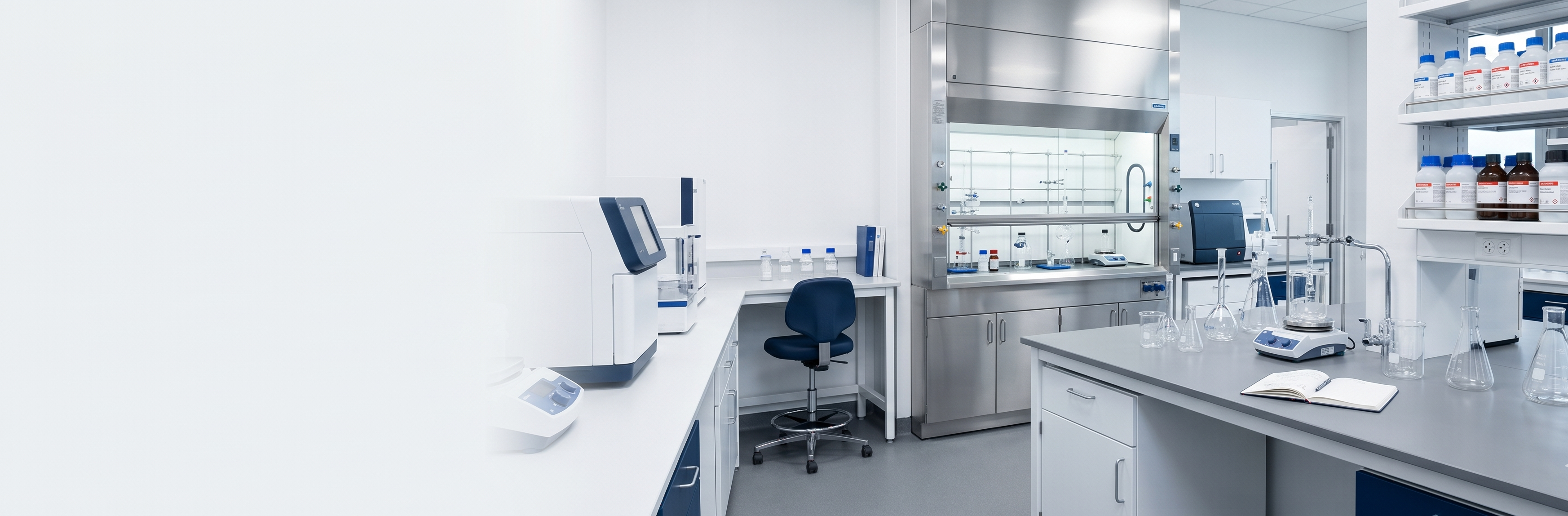 NorrChemica laboratory — high-purity research compounds and specialty reagents, EU-based with worldwide DDP shipping.