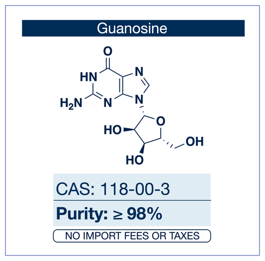 Guanosine| CAS 118-00-3 | ≥98.0 % | Nucleotide Signal Precursor