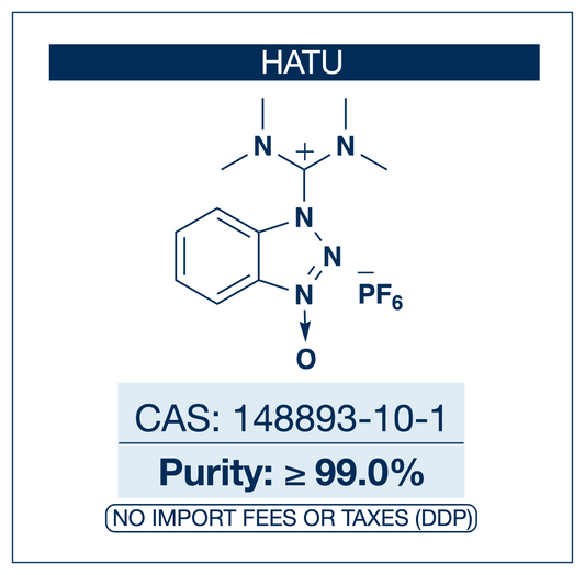 HATU  | CAS 148893-10-1 | Purity ≥ 99.0% | Peptide Coupling Reagent | RUO | EU Seller