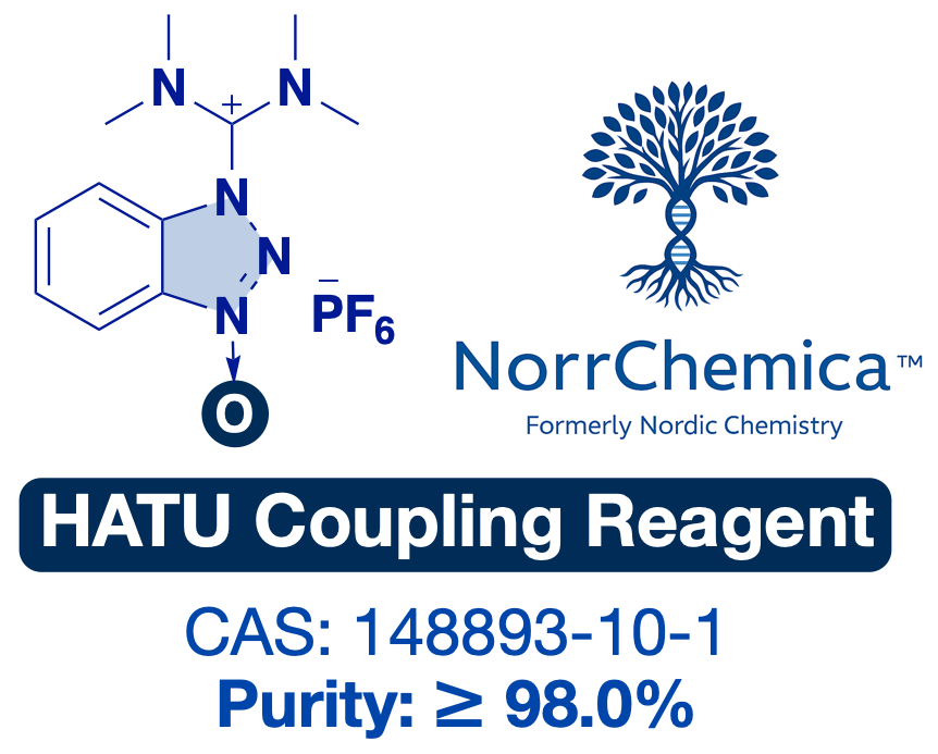 HATU Peptide Coupling Reagent | CAS 148893-10-1 | Powder High Purity ≥ 99.0% 3rd-Party Tested | Amide Bond Formation