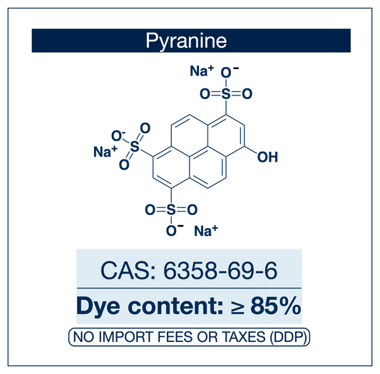 Pyranine (powder) | CAS 6358-69-6 | Dye Content ≥ 85% (Research Grade, 3rd-Party Tested) | Fluorescent pH Indicator Dye