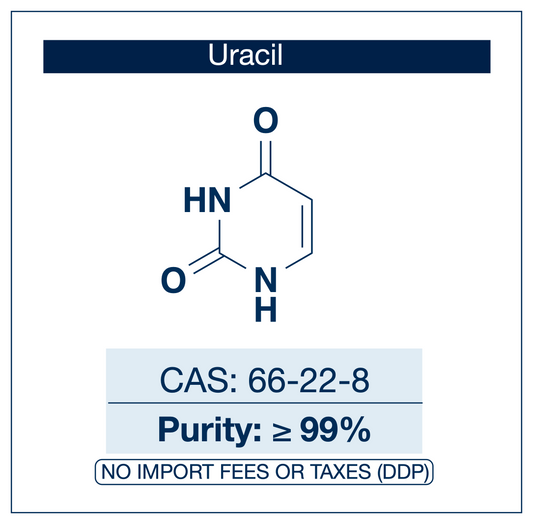 Uracil | Purity ≥99.0% | DNA Nucleobase | CAS: 66-22-8 | EU Seller